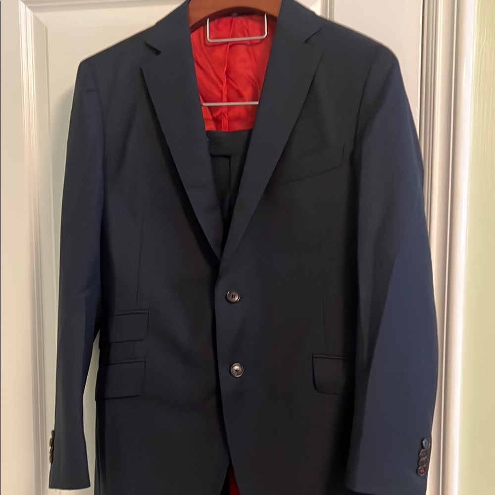 Suit Supply Navy Men's Tailored Suit